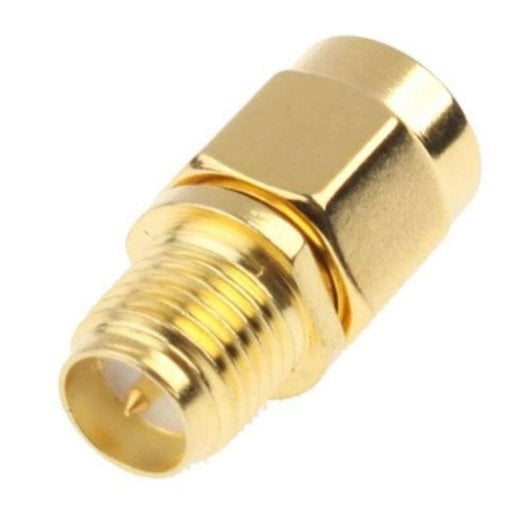 Adaptador RF Valueline VLSP02112A SMA RP-SMA Hembra/Macho Chapado Oro RoHS