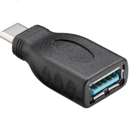 USB 3.0 Adapter USB Typ A Buchse zu USB Typ C Stecker Schwarz USB 3.0 Adapter USB Typ A Buchse zu USB Typ C Stecker Schwarz