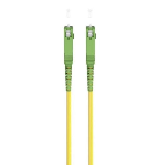 Câble Fibre Optique SC-APC Monomode Simplex 9-125 0.5 M Jaune