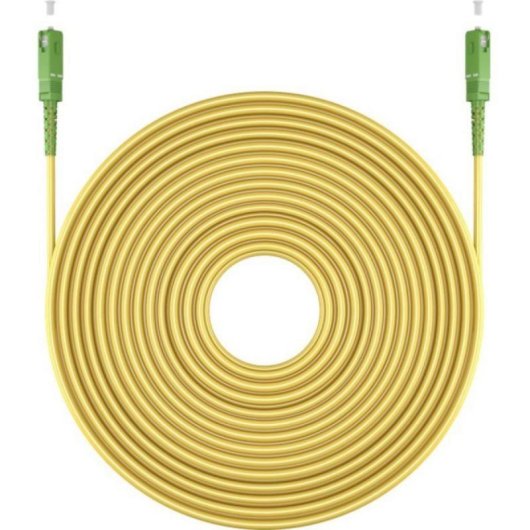 Câble Fibre Optique SC-APC Monomode Simplex 9-125 2 M Jaune