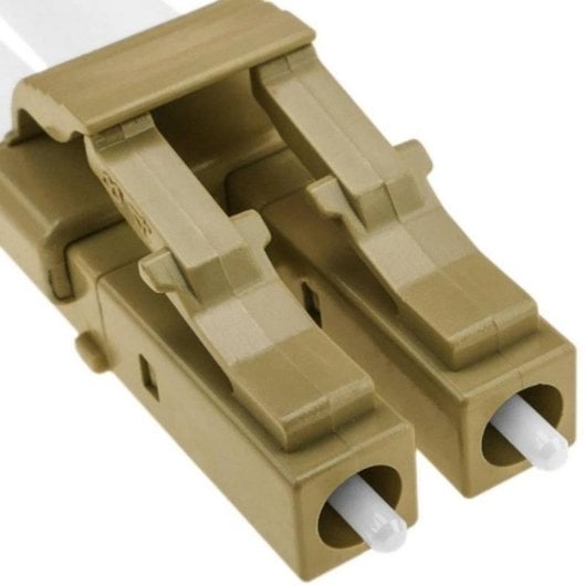 Cable fibra óptica Goobay 96134 LC a LC 3m OM2 dúplex naranja PVC para redes profesionales
