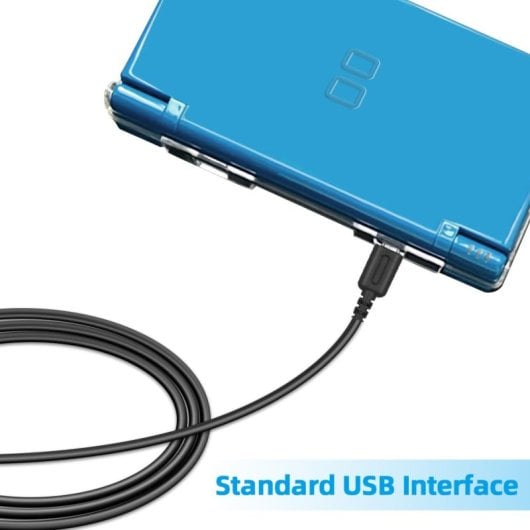 Adaptador De Corriente Compatible Con Nintendo Ds Lite  Negro