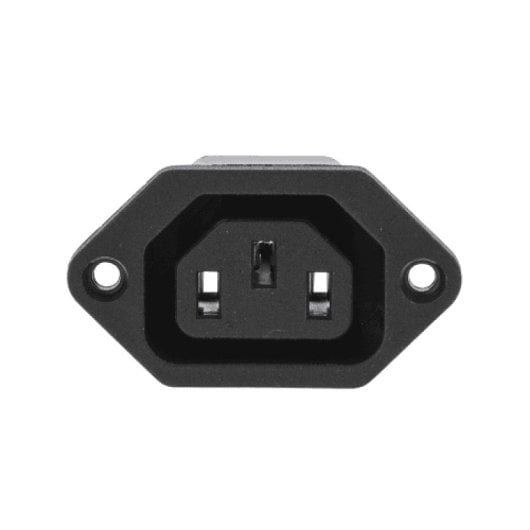Conector De Alimentacion C13 Ac Hembra  Negro 10 A