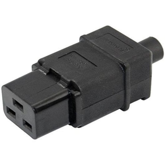 Conector Alimentacion C19 Hembra  Negro 16 A