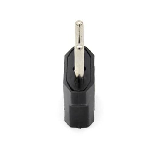 Adaptador De Enchufe De Eeuu A Enchufe Europeo 2  Negro