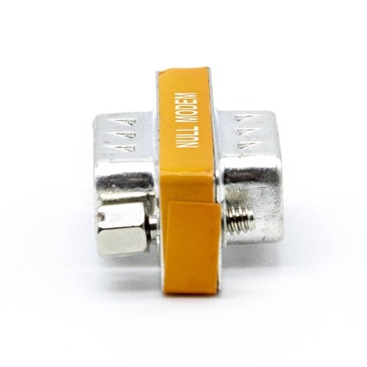Adaptador Null-modem Db9 Macho-macho  Gris