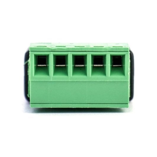 Conector Usb Hembra Terminal De Tornillo 5 Pin  Negro