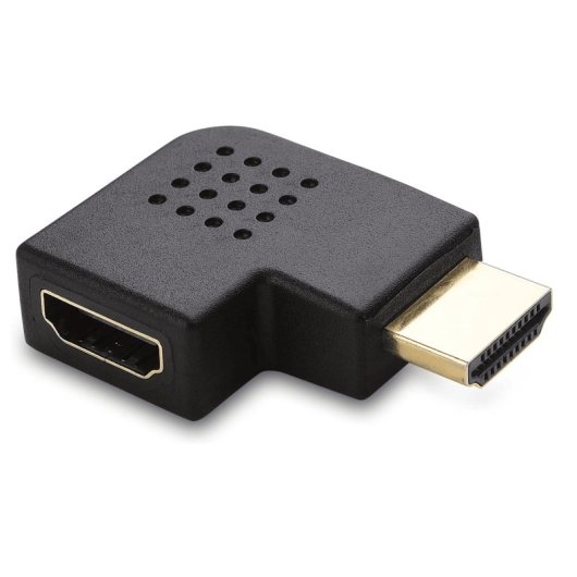Adaptador Hdmi Acodado Derecha 270 Grados  Negro