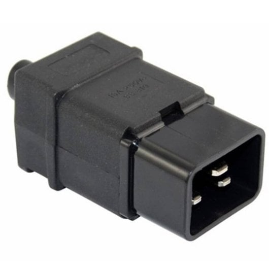 Conector Alimentacion C20 Macho  Negro 16 A