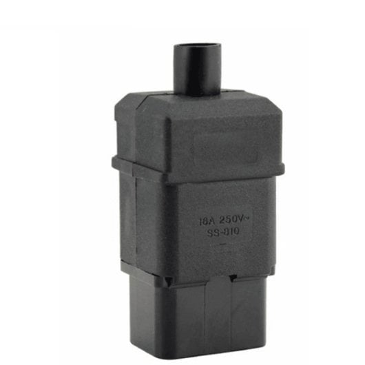 Conector Alimentacion C20 Macho  Negro 16 A