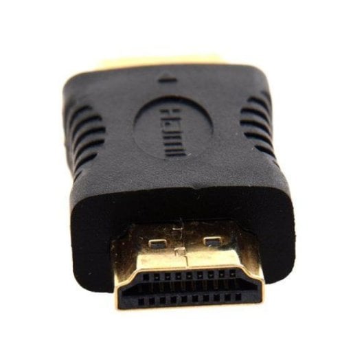 Adaptador Hdmi Tipo A Macho-macho  Negro