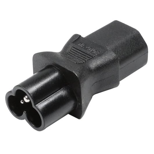 Adaptador Alimentacion C13 Hembra A C6 Macho  Negro
