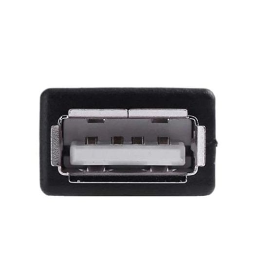 Adaptador Usb 2.0 Hembra A Usb Macho Tipo A  Negro