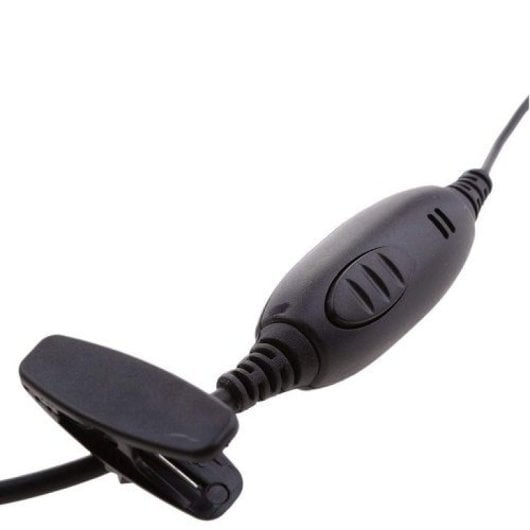 Auricular Microfono Ptt Para Emisora Walkie Motorola 1 M Negro