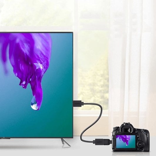 Adaptador Hdmi A Micro Hdmi D  Negro