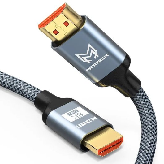 Cable Hdmi 2.1 De 8k Nylon 3 M Negro