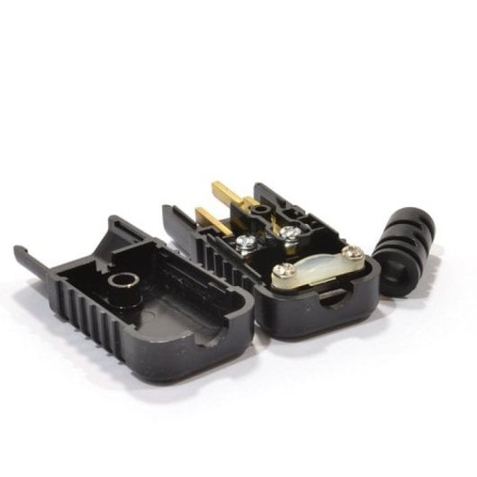 Conector Alimentacion C14 Macho  Negro 10 A