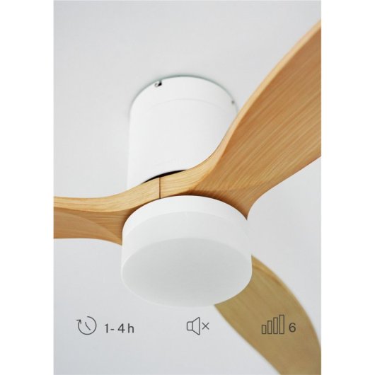 Create - Wind Calm - Ventilador De Techo 40w Silencioso Con Aspas De Abs Técnico Varios Tamaños Blanco - 8 -