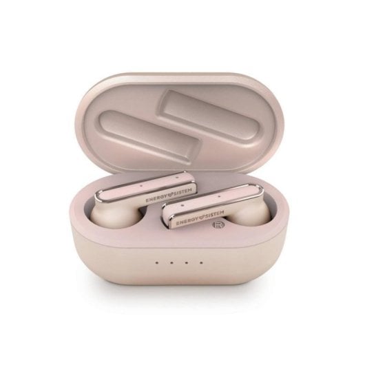 Auricular True Wireless Energy Sistem Style 4 Ultra Qi, sensor de proximidad, 25h, oro rosa