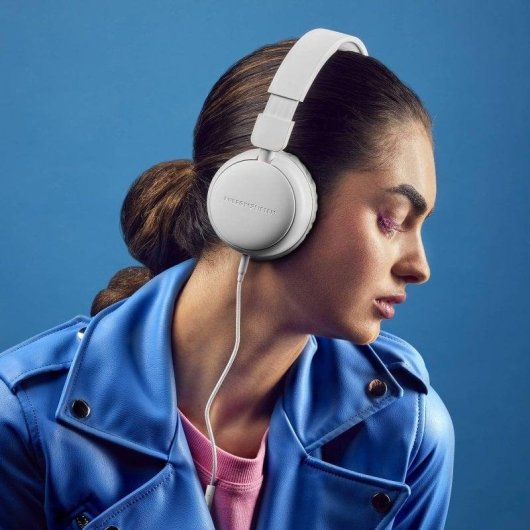 Auriculares Energy Sistem con cable, micrófono, diseño circumaural y cable extraíble negro