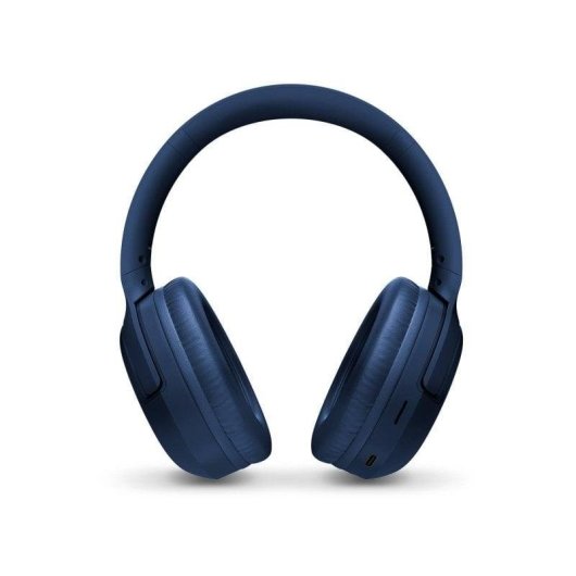 Auriculares Energy Sistem Navy Rizz Bluetooth 5.4 dobráveis com Deep Bass e multiponto, azul marinho