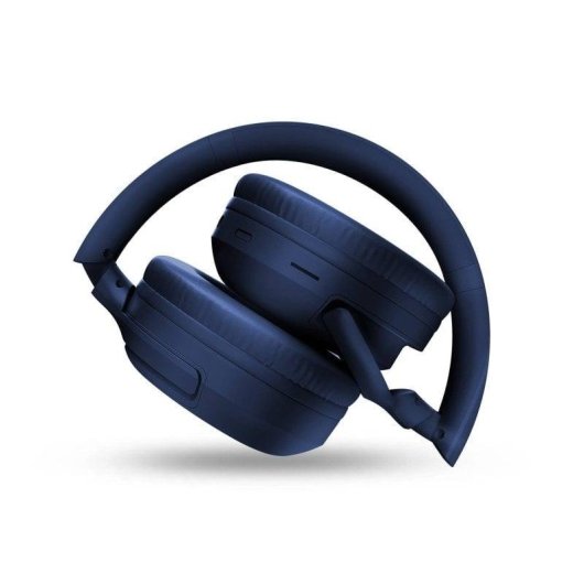 Auriculares Energy Sistem Navy Rizz Bluetooth 5.4 dobráveis com Deep Bass e multiponto, azul marinho