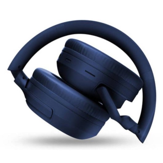 Auriculares Energy Sistem Navy Rizz Bluetooth 5.4 dobráveis com Deep Bass e multiponto, azul marinho