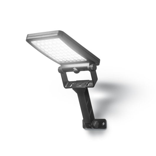 Aplique Solar Led Garza 4000k Para Exterior Con Sensor De Movimiento Y 3 Modos De Iluminación, Cobertura De 25m², Resist