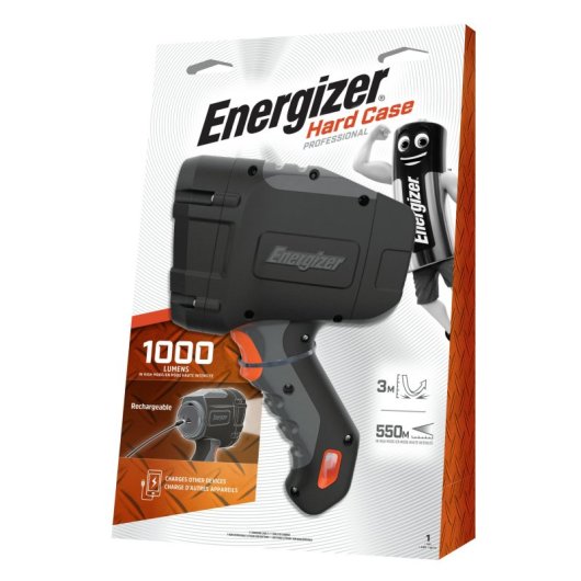 Proyector Recargable Energizer Hardcase Hybrid Pro Sportlight - Lámpara De Taller Portátil