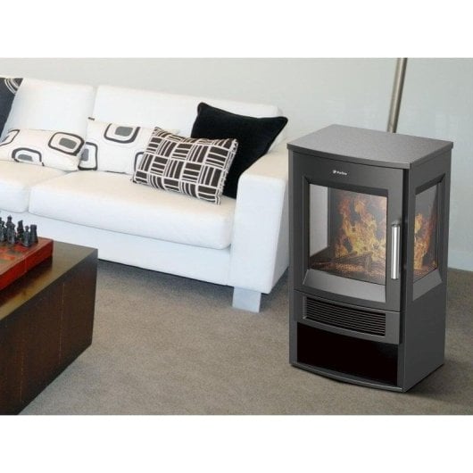 Estufa Eléctrica Grande De Suelo Con Control Wifi Por App