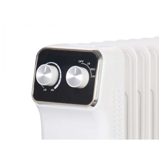 Radiador De Aceite Blanco De Bajo Consumo Con Recipiente Para Humidificación