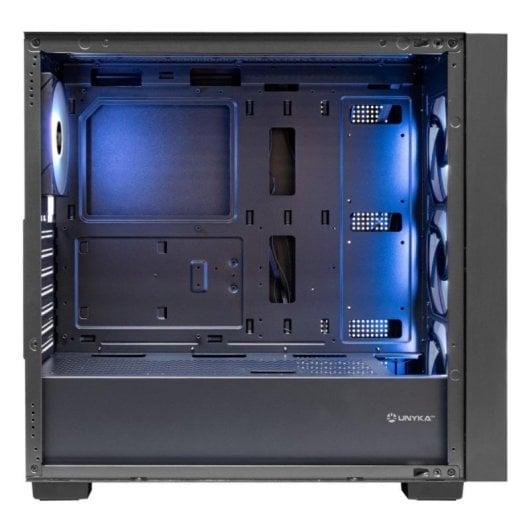 Caja ATX UNYKAch Revelat Mesh Black 4x ARGB, Cristal Templado, E-ATX, USB-C