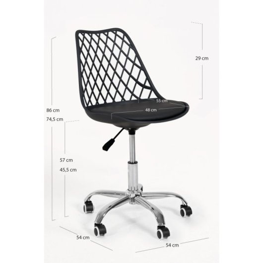 Packs Sillas - Pack 2 Sillas Mima Office - Negro