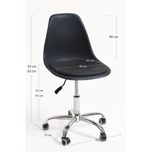 Silla Dami Office - Negro