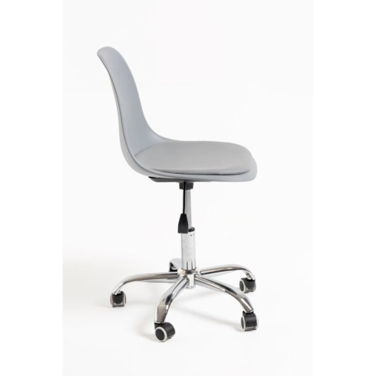 Sillas De Escritorio - Silla Dami Office - Gris Claro