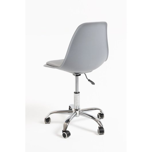 Sillas De Escritorio - Silla Dami Office - Gris Claro