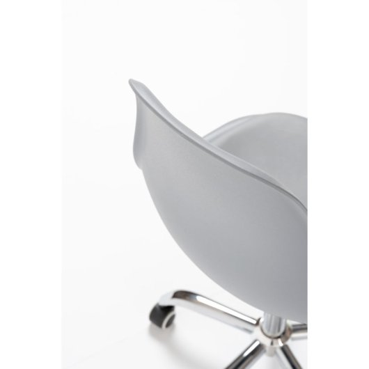 Sillas De Escritorio - Silla Dami Office - Gris Claro