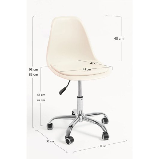 Packs Sillas - Pack 2 Sillas Dami Office - Beige