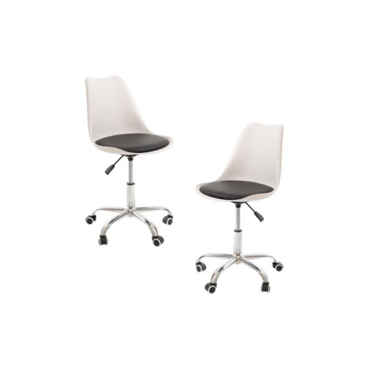 Packs Sillas - Pack 2 Sillas Neo - Blanco Y Negro