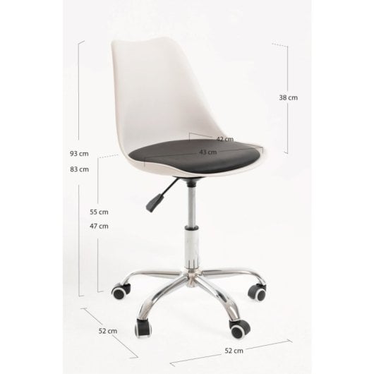 Packs Sillas - Pack 2 Sillas Neo - Blanco Y Negro
