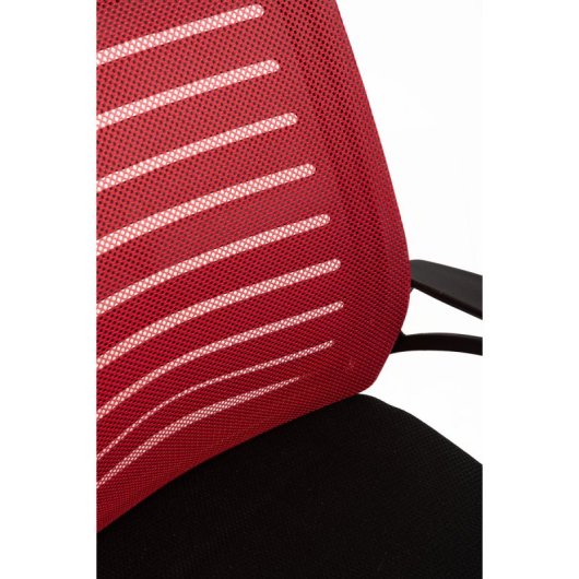 Sillas De Escritorio - Silla Confidente Binet - Rojo