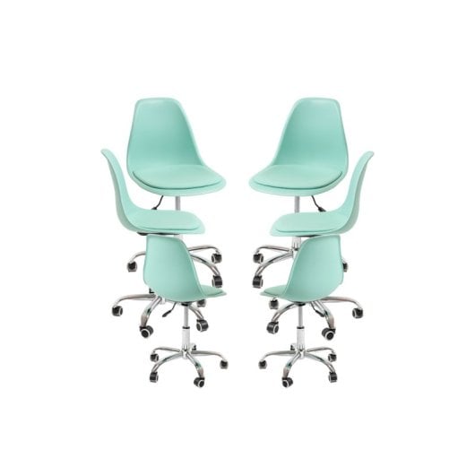 Packs Sillas - Pack 6 Sillas Dami Office - Celadón