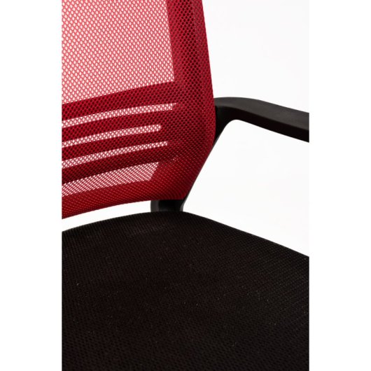 Sillas De Escritorio - Silla Confidente Kole - Rojo