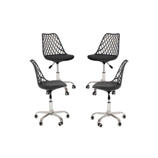 Packs Sillas - Pack 4 Sillas Mima Office - Negro