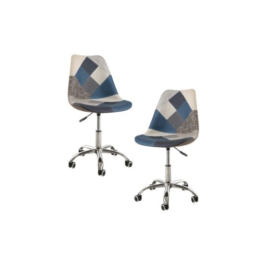 Packs Sillas - Pack 2 Sillas Neo Patchwork - Patchwork Blue