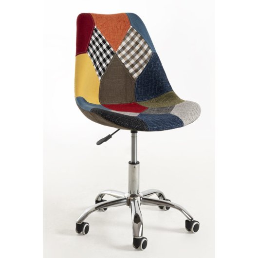 Sillas De Escritorio - Silla Neo Patchwork - Patchwork Colores