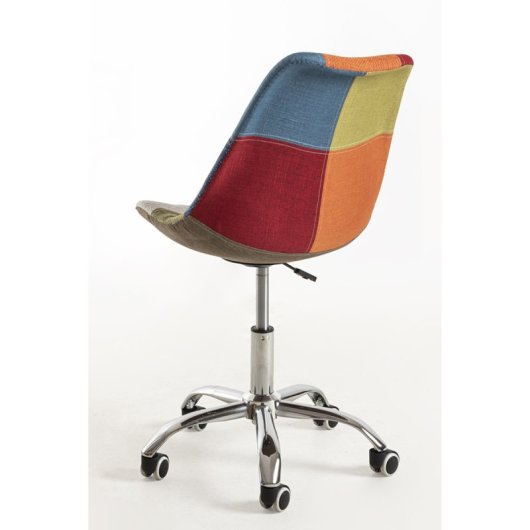 Sillas De Escritorio - Silla Neo Patchwork - Patchwork Colores