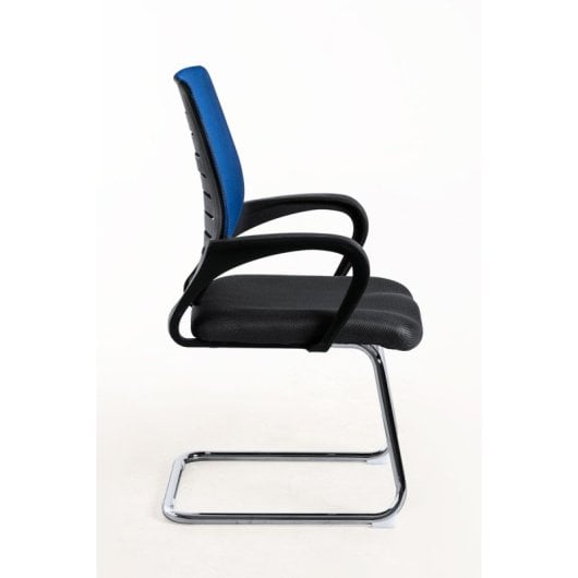 Sillas De Escritorio - Silla Confidente Binet - Azul
