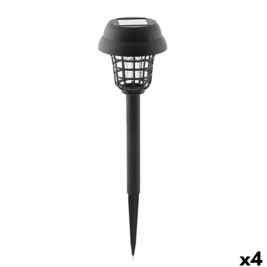 Lampe solaire anti-moustiques pour jardin Innovagoods IG827854, ABS noir