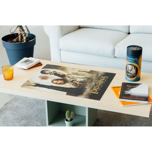 Puzzle de 500 pièces Le Seigneur des Anneaux Les Deux Tours